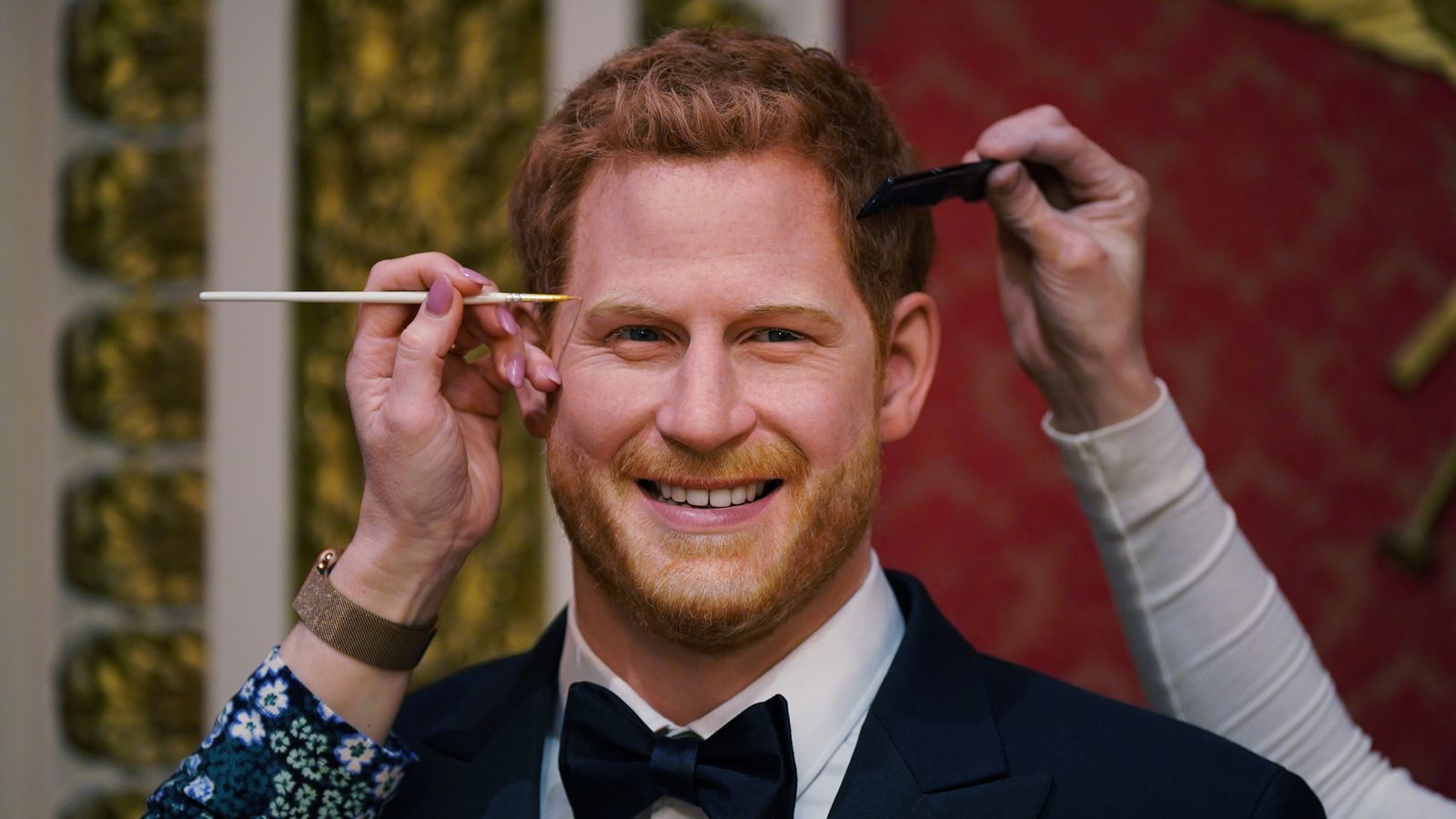 Prince Harry’s Madame Tussauds waxwork reunited with Royal Family for coronation