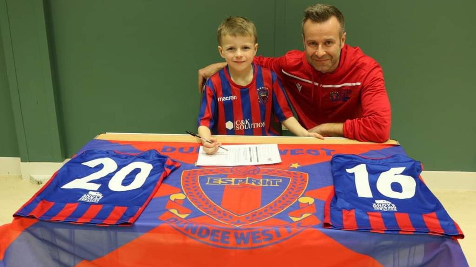 Jack Stewart: Dundee West football shirt number retired and fundraiser launched after sudden death of six-year-old