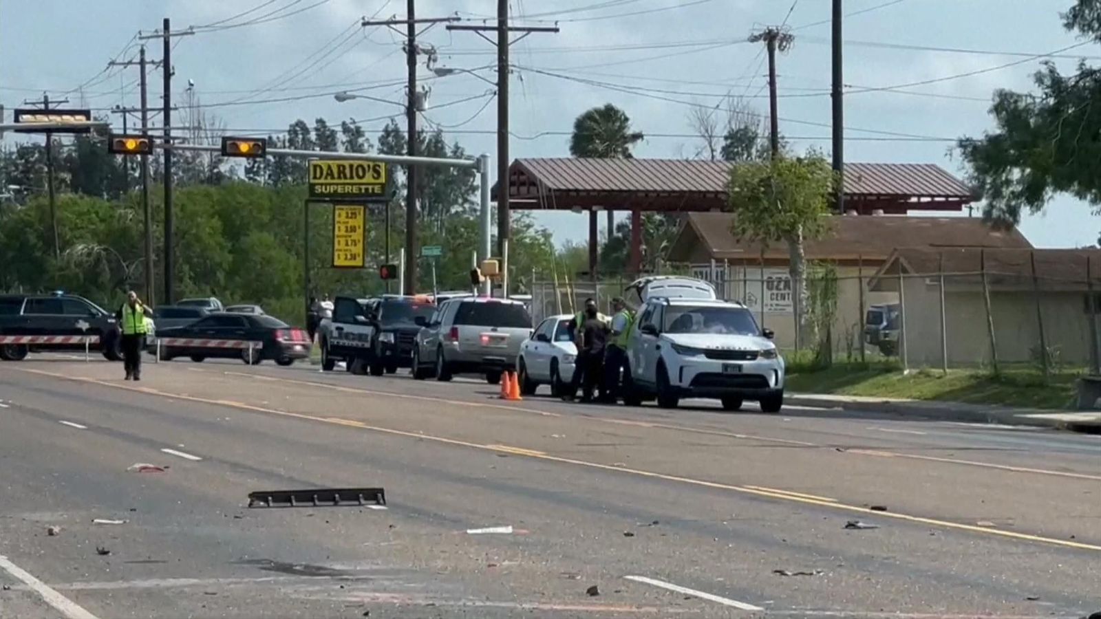 Texas driver charged with manslaughter after fatal bus stop crash | US ...