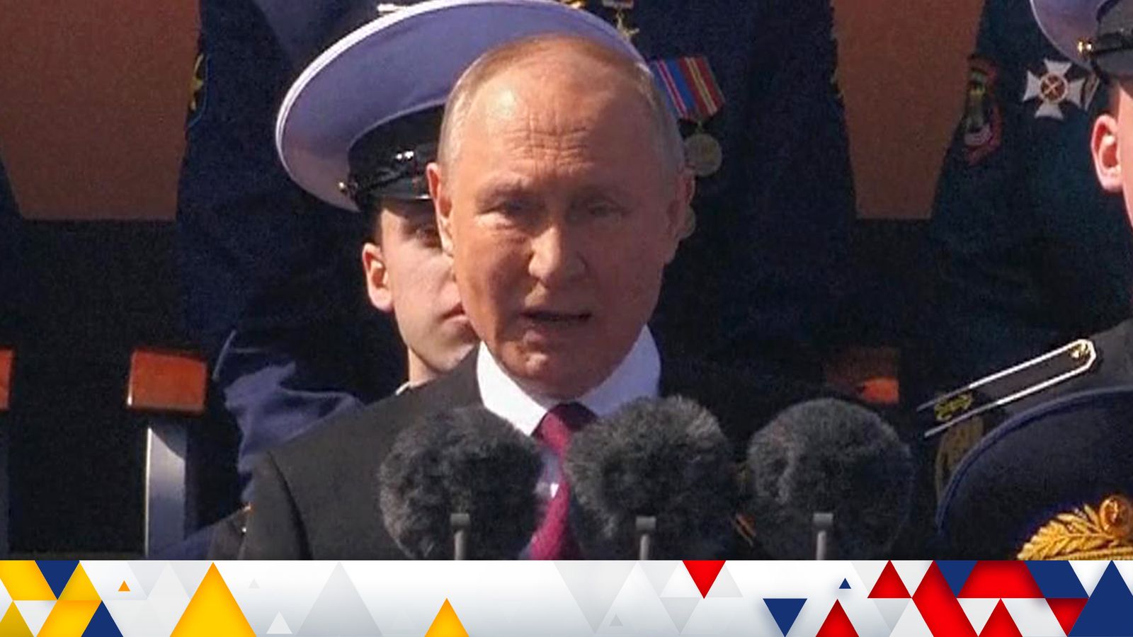 Ukraine-Russia war latest: Putin gives address - amid one scene he