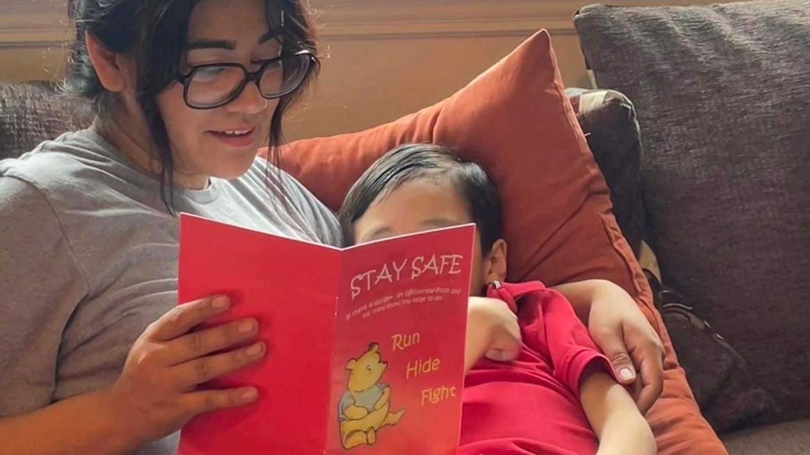 Winnie The Pooh characters used in US school district's mass shootings safety book