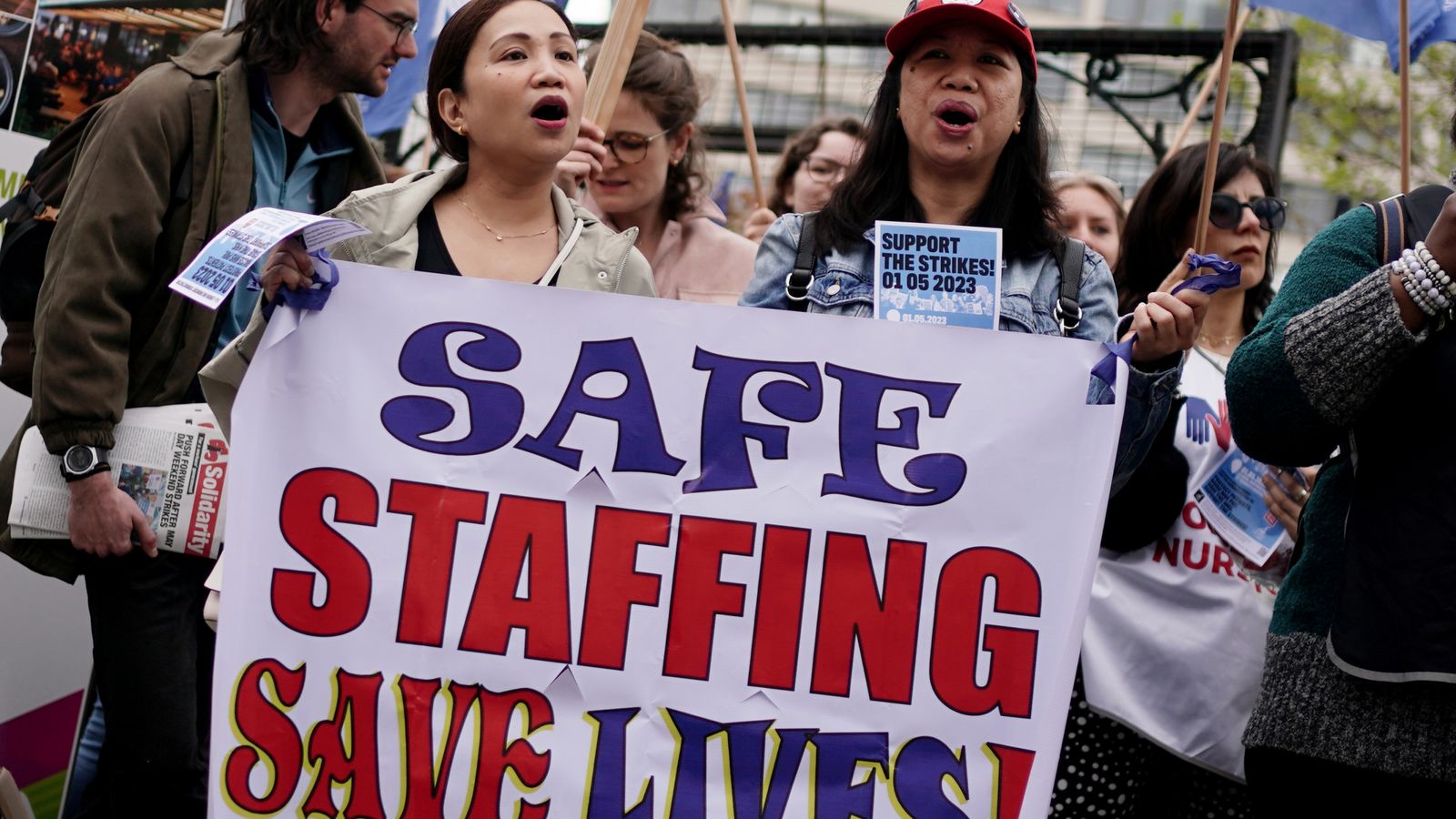 Nurses could be on strike 'up until Christmas', says Royal College of Nursing 