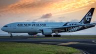 An Air New Zealand plane at Auckland International Airport. File pic