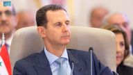 Bashar al Assad attends the Arab League summit in Jeddah,