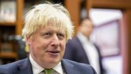 composition order legal Boris Johnson listens during an economic development meeting with Texas Governor Greg Abbott at the Capitol in Austin, Texas. Pic: AP