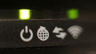 File photo dated 22/10/16 of the front panel of a broadband internet router. Broadband firms have been urged to drop penalties for customers leaving mid-contract amid concerns of impending "exorbitant" price rises or exit fees of more than £200.