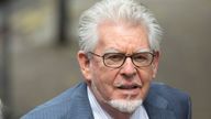 FILE PHOTO: Entertainer Rolf Harris arrives at Southwark Crown Court in London June 27, 2014. Rolf Harris is charged with 12 counts of indecent assault, and denies the charges. REUTERS/Neil Hall/File Photo
