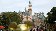 Sleeping Beauty&#39;s Castle at Disneyland Resort in Florida. Pic: AP