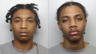 Jakele Pusey, left, and Jovani Harriott have been jailed for life