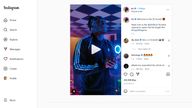 Instagram post by YouTuber KSI promoting JD Sports. Pic:  issued by the ASA/PA.