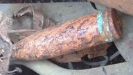 This undated photo released by the Malaysian Maritime Enforcement Agency (MMEA) on Monday, May 29, 2023, show scrap metal and an old cannon shell on a Chinese-registered vessel after detained by MMEA in the waters of east Johor. Malaysia&#39;s maritime agency said Monday it found a cannon shell believed to be from World War II on a Chinese-registered vessel and was investigating if the barge carrier was involved in the looting of two British warship wrecks in the South China Sea. (Malaysian Maritime Enforcement Agency via AP)