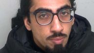 Muhammad Khan, who has been found guilty at Basildon Crown Court of the murder of Michael Ugwa at Lakeside Shopping Centre 