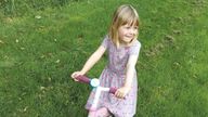 Alysia Salisbury, 4, died in a house fire in Pembrokeshire on Saturday, 26 May