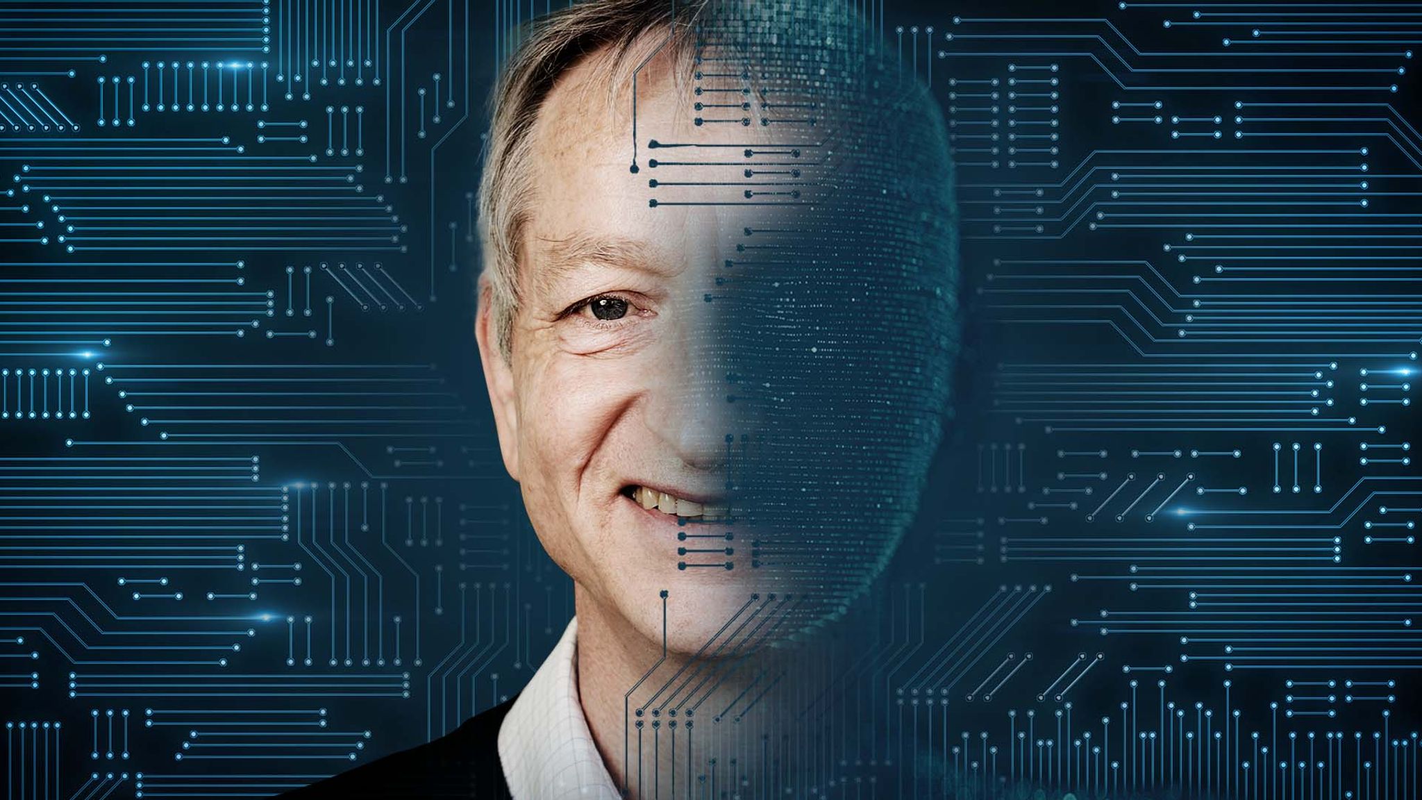 Geoffrey Hinton: Who is the 'Godfather of AI'? | Science & Tech News | Sky  News