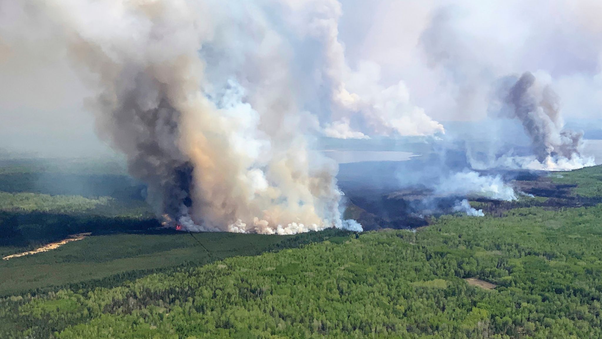 Canada wildfires force shutdown of oil and gas production Climate