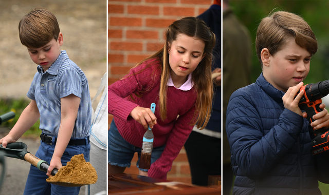 Louis, Charlotte and George steal the show as royals help out on day of volunteering - Vimarsana News