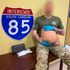 Fake pregnancy belly 'used to conceal cocaine'