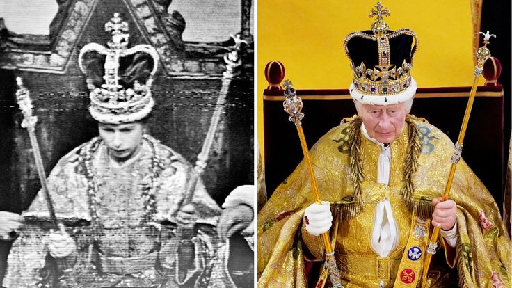 King's coronation: Moments that mirrored Queen Elizabeth II's ceremony ...