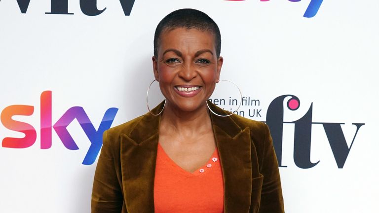 Adjoa Andoh attends The Women in Film and TV Awards at the London Hilton Park Lane, central London. Picture date: Friday December 2, 2022.