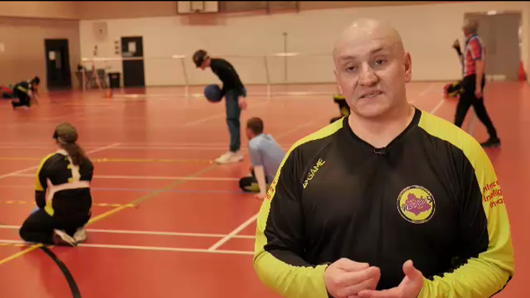 Tom Britton is the Head Coach of the Croysutt Warriors Goalball team in Croydon