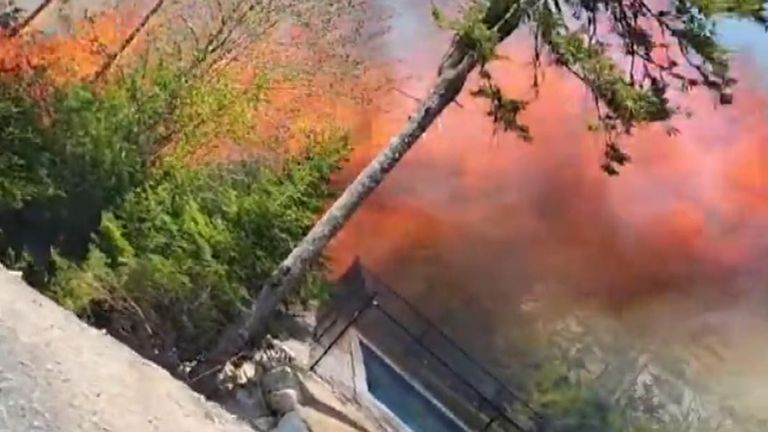 Wildfire engulfs properties in Nova Scotia 