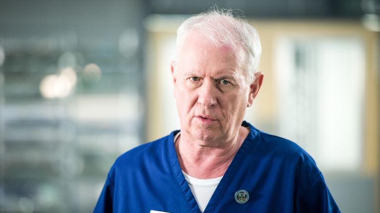 Casualty&#39;s Derek Thompson 