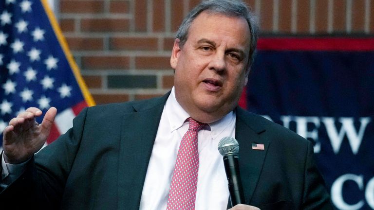 Chris Christie, pictured last month at a town hall style meeting in New Hampshire, is expected to launch his  campaign for the Republican nomination for president next week