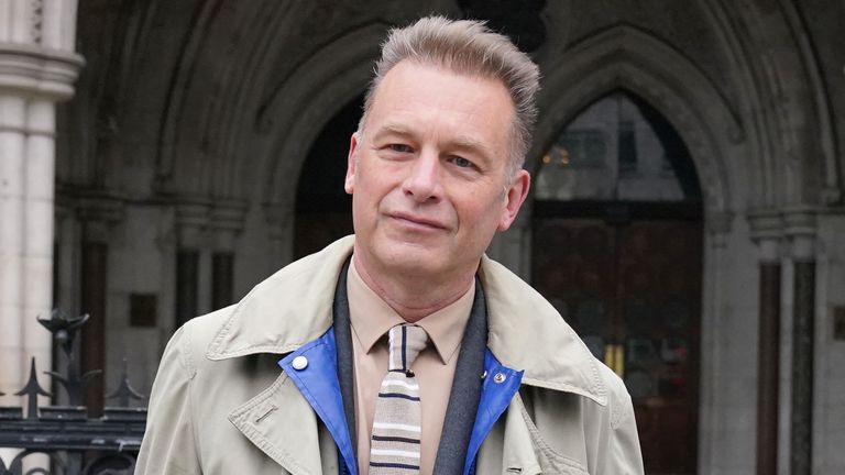 Chris Packham at the Royal Courts of Justice, London, for his libel trial over alleged tiger-related fraud to begin. The environmentalist is bringing a High Court libel claim over articles which he says falsely alleged he misled the public into donating to a wildlife charity to rescue "broken" tigers from circuses. Mr Packham is suing the editor and two contributors of the website Country Squire Magazine. Picture date: Tuesday May 2, 2023.
