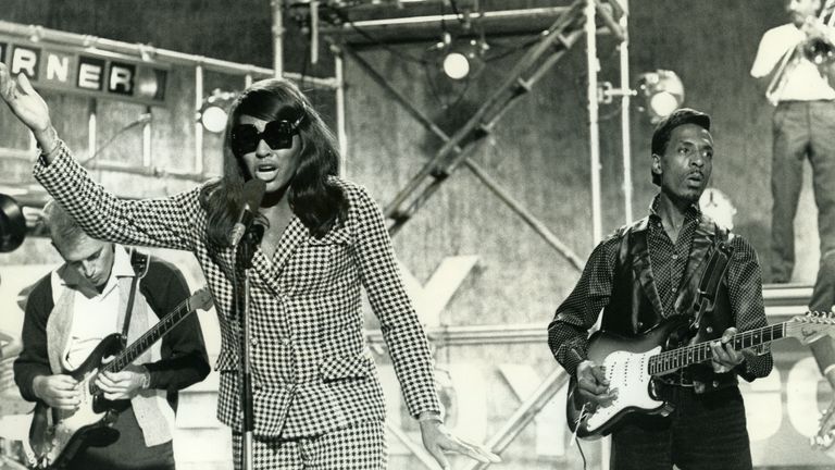 Tina Turner and Ike Turner on Ready,Steady,Go in 1966.  