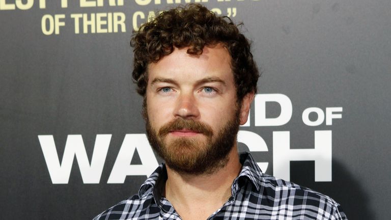 Actor Danny Masterson arrives as a guest at the premiere of the new film "End of Watch" in Los Angeles September 17, 2012. REUTERS/Fred Prouser (UNITED STATES - Tags: ENTERTAINMENT)