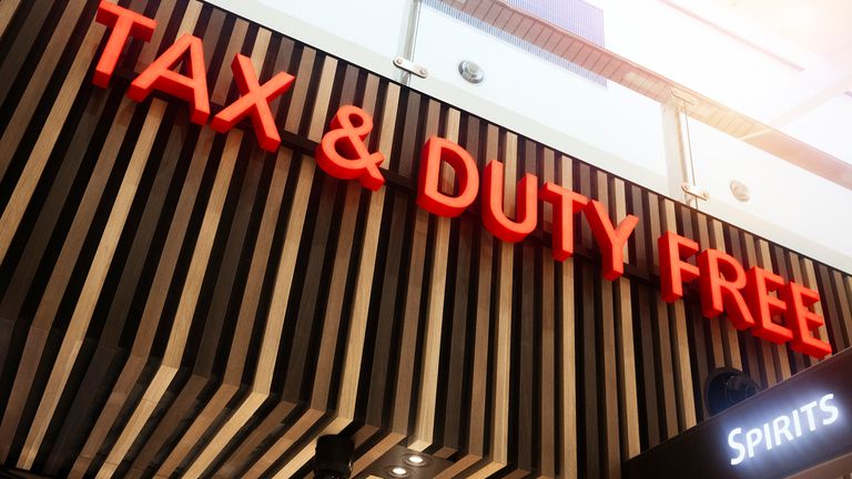  Tax and Duty Free at Sydney International Airport. Pic: iStock