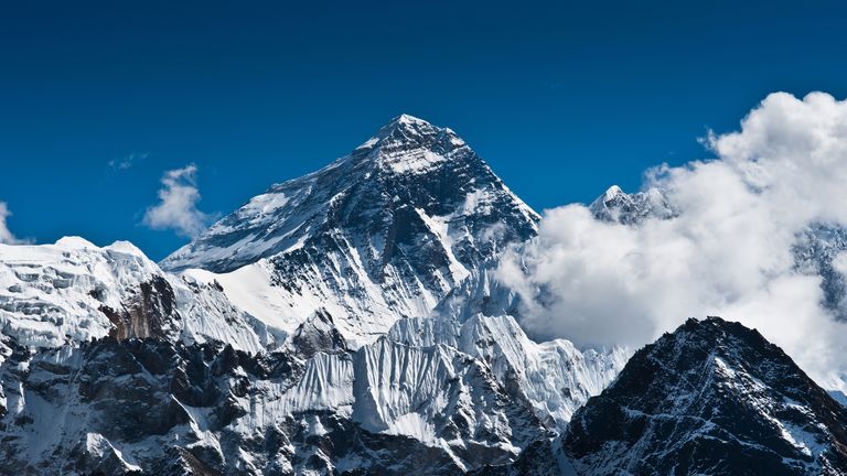 Everest Mountain Peak. Pic:iStock