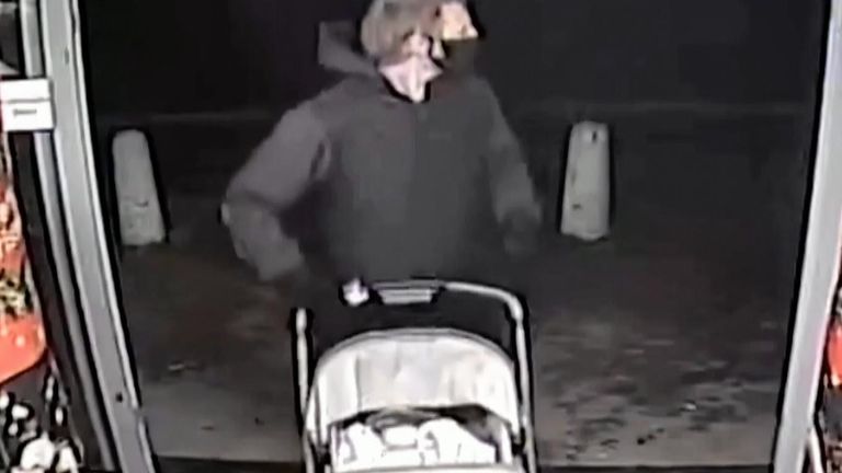 10-month-old Finley Boden on CCTV the day before he was murdered