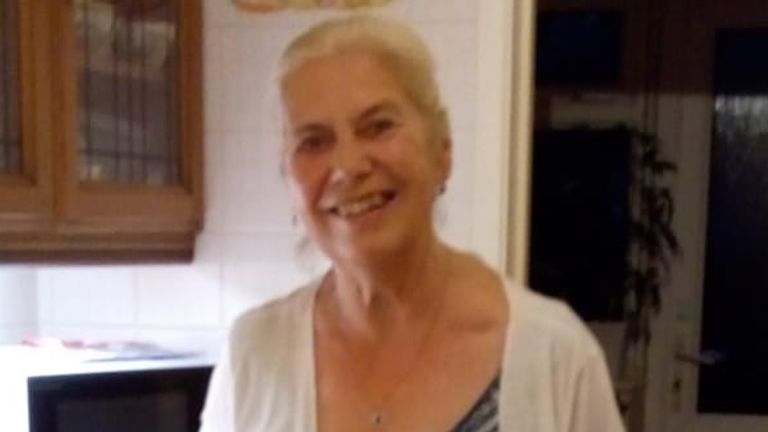 Helen Holland, 81, was struck by a police motorbike in west London on Wednesday. Police say the motorbike was on escort duty for the Duchess of Edinburgh at the time.