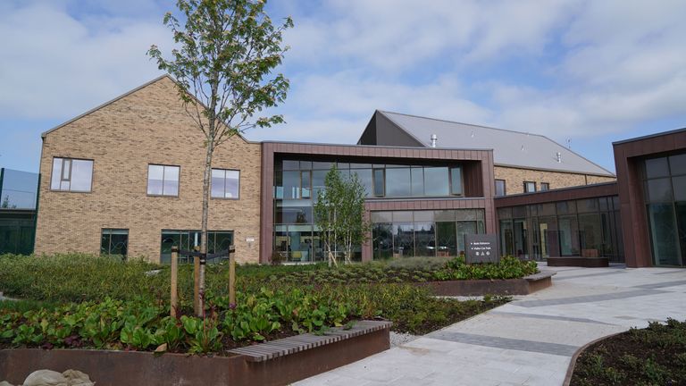 A general view of HMP and YOI Stirling as Justice Secretary Angela Constance visited the new HMP and YOI Stirling. The newly constructed national facility for women, which replaces HMP & YOI Cornton Vale, is set to open this summer and is an important milestone in the continuing redesign of the female prison estate. Picture date: Thursday May 25, 2023.