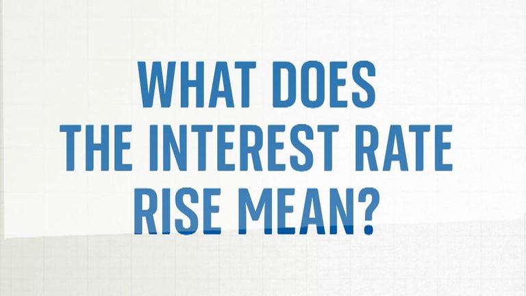 What does the interest rate rise mean?
