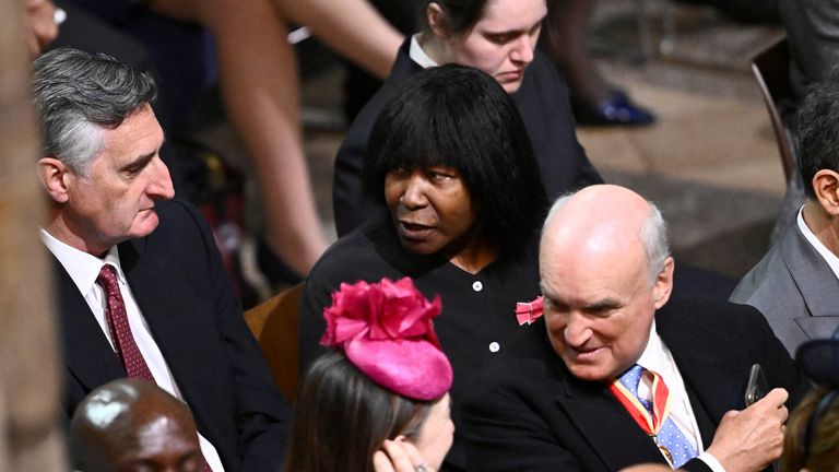 Joan Armatrading attends the Coronation of King Charles III 