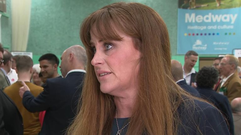 Conservative Kelly Tolhurst says some people &#39;are dissatisfied with the government&#39;
