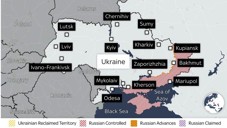 Ukraine maps