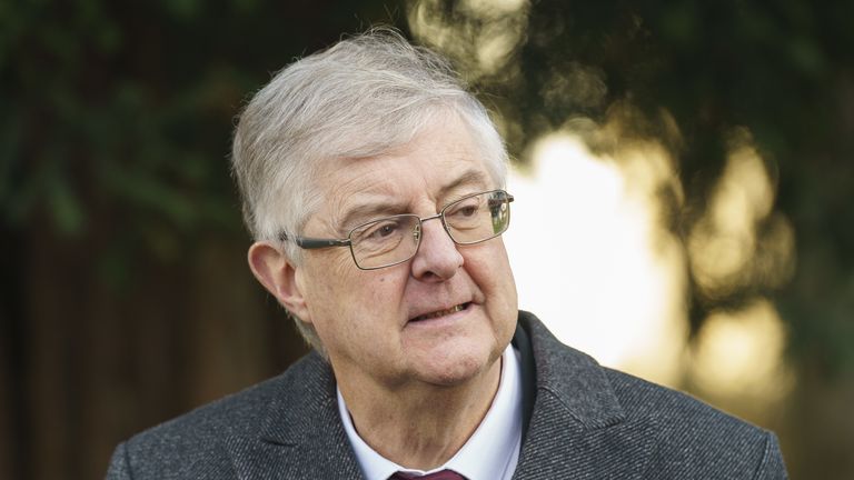 Welsh First Minister Mark Drakeford