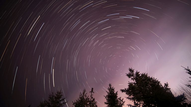 The 2019 Quadrantid Meteor Shower in Daxinganling, Heilongjiang Province, Northeast China.Photo: Associated Press