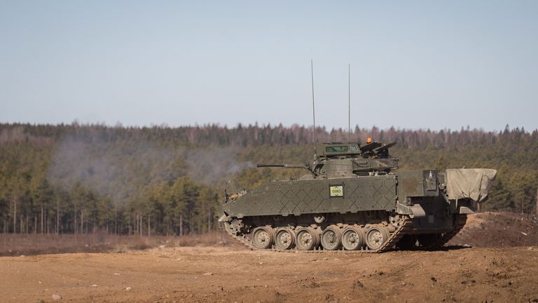 Warrior tank
