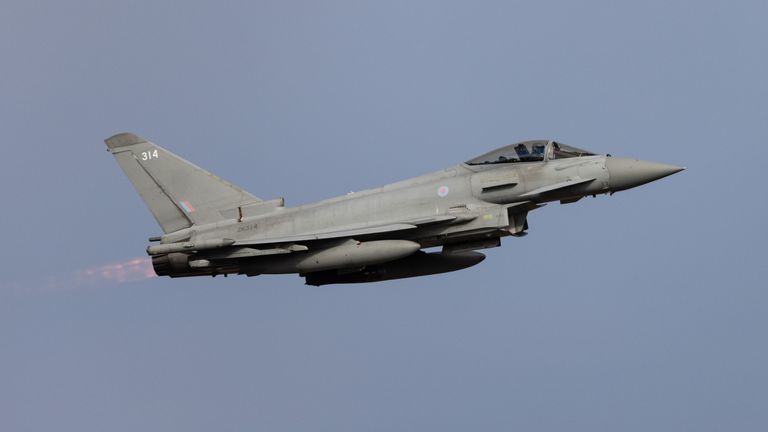 Typhoon performance take-offs