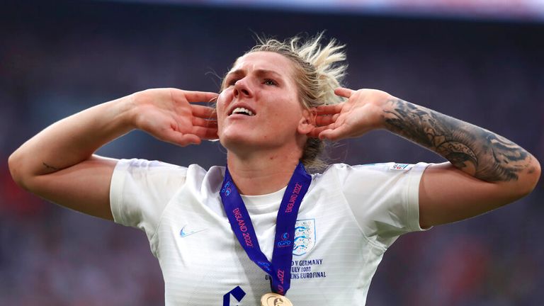 Millie Bright will take on the captaincy. Pic: AP