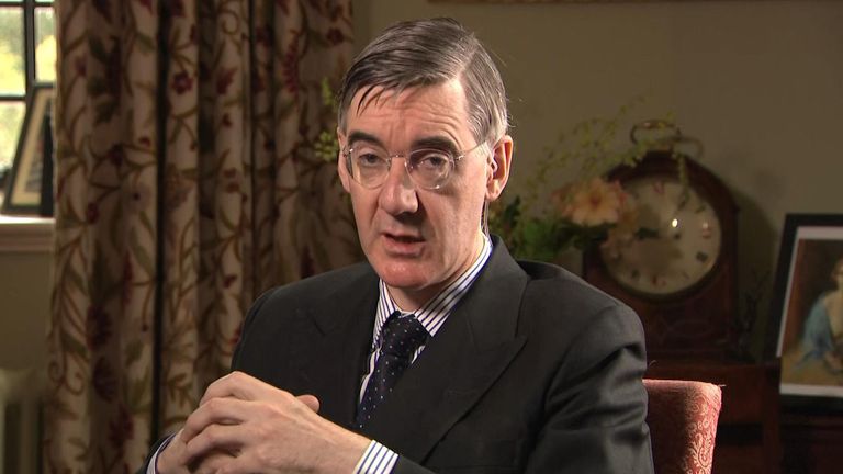 Conservative MP, Jacob Rees-Mogg, says that he thinks Putin would &#39;probably have invaded Ukraine successfully if the UK had been bound in by the requirement of sincere cooperation&#39; when asked what he felt the main benefits of Brexit have been.