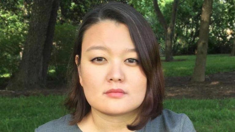 Natalia Arno runs an organisation that fights for democracy in Russia