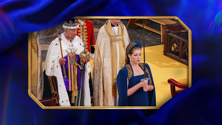 Penny Mordaunt featured prominently during the coronation ceremony