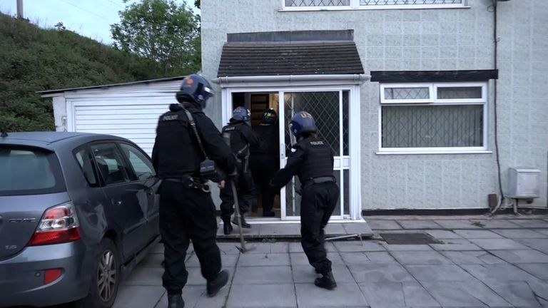 Police target organised crime group in &#39;largest single operation&#39; to close down county lines
