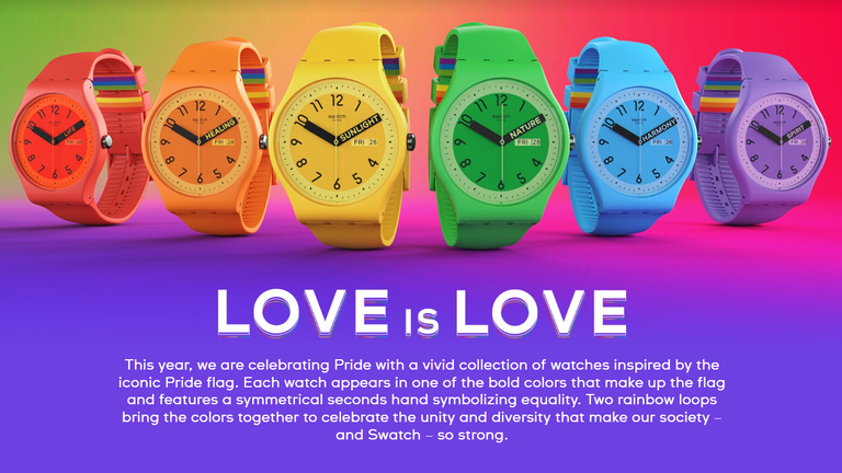 Swatch sues Malaysia over Pride watch seizures