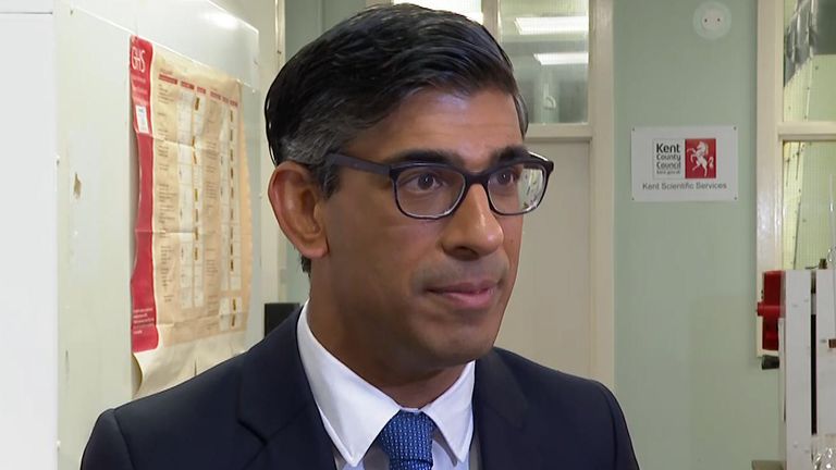 Rishi Sunak insists the government is cooperating with the COVID inquiry